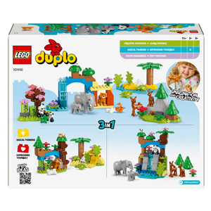 Lego Duplo 3in1 Wild Animal Families Toy Set 10446